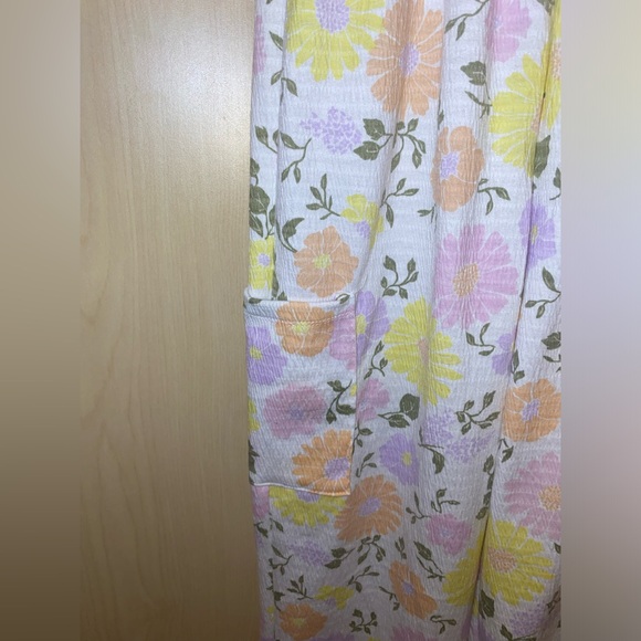 Btween-Paisley Lane girl floral jumpsuit size 8 - Picture 4 of 4